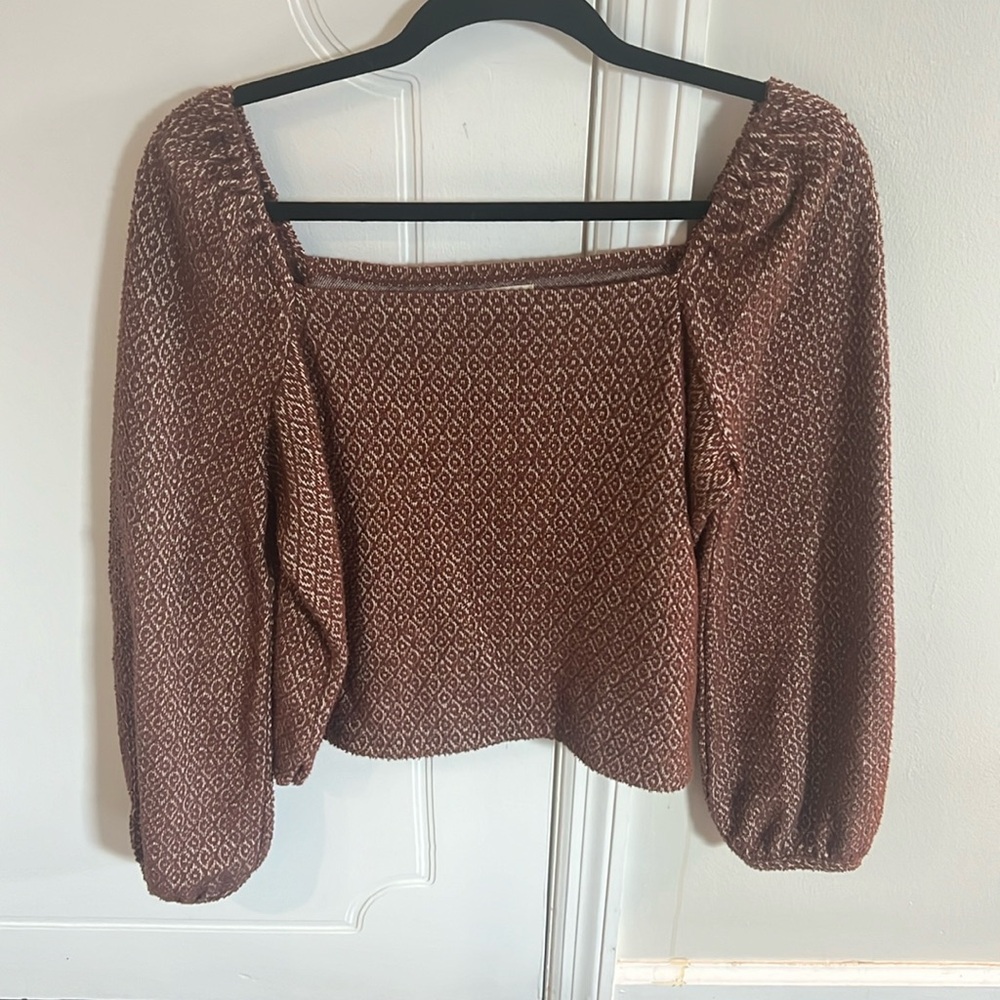 Madewell long sleeve top